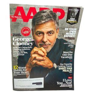 AARP Magazine February March 2021 George Clooney Tony Bennett One Day Vacations